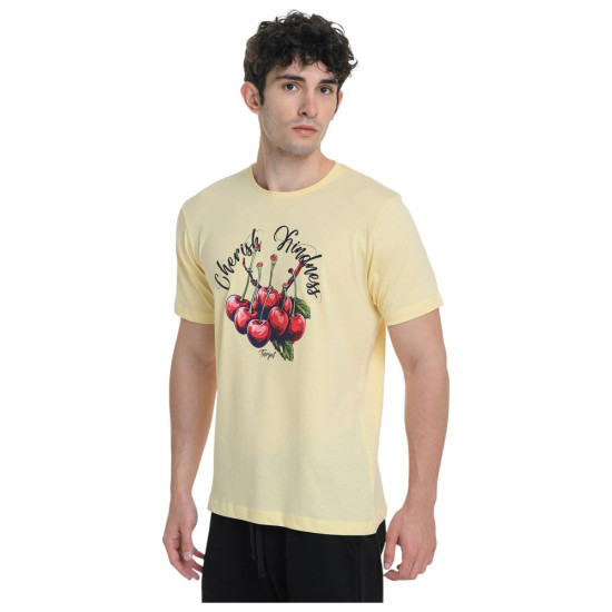 Target Ανδρική κοντομάνικη μπλούζα Single Jersey Tee ''Cherries''